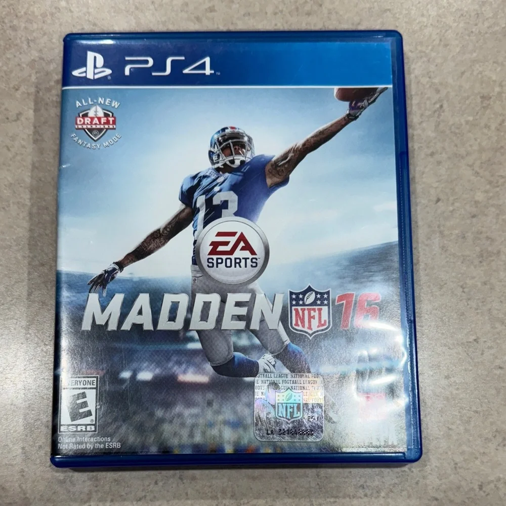 Sony PS4 Madden NFL 16 - Blue Case